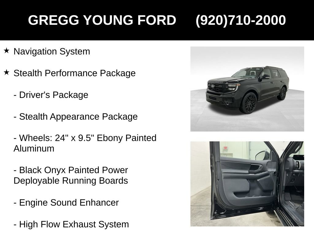 New 2026 Ford Expedition Platinum w/ Stealth Performance Package image 7