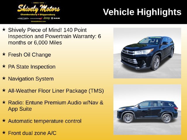 Used 2019 Toyota Highlander XLE AWD/4WD image 7