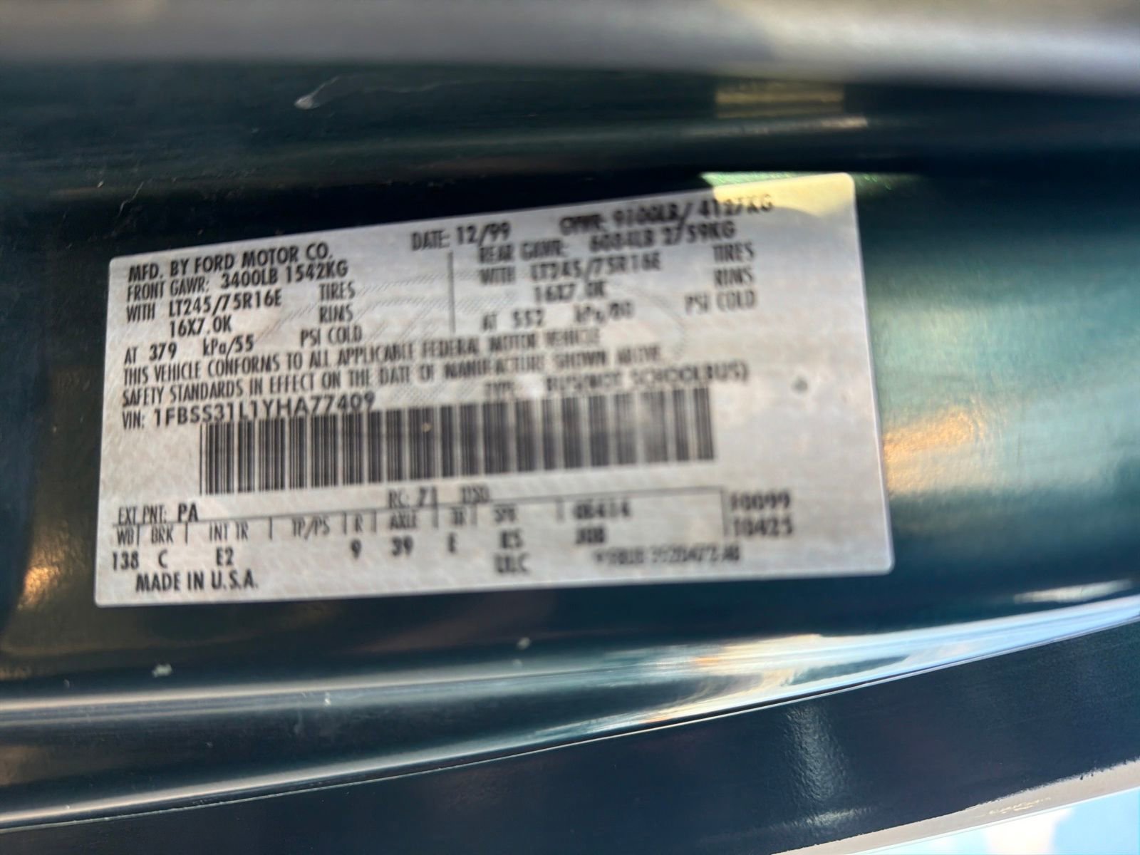 Used 2000 Ford E-350 and Econoline 350 XLT image 22