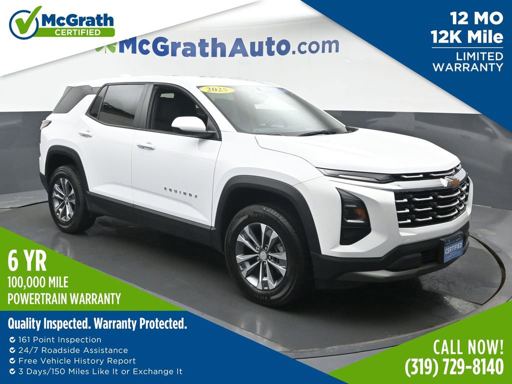 Certified 2025 Chevrolet Equinox LT