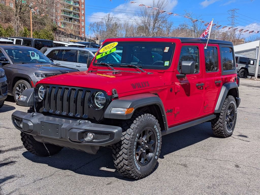 Used 2022 Jeep Wrangler Unlimited Sport image 1