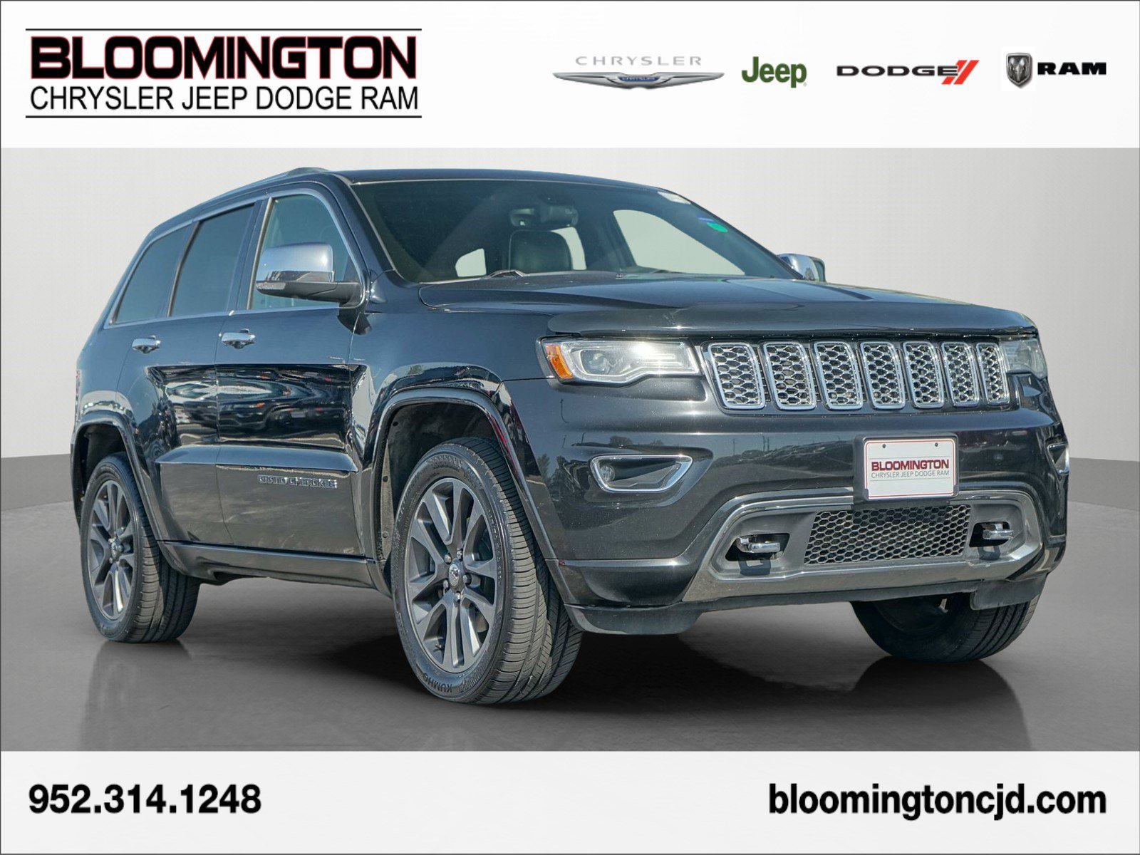 Used 2018 Jeep Grand Cherokee Overland w/ Interior Metal Package