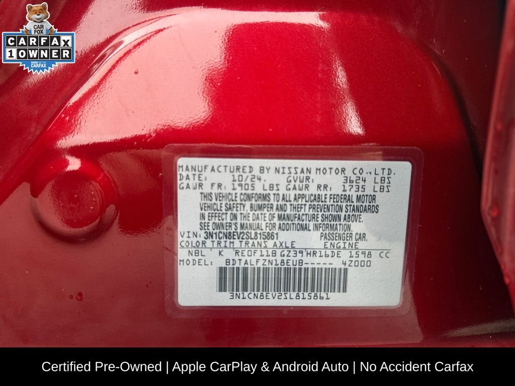 Certified 2025 Nissan Versa SV image 24