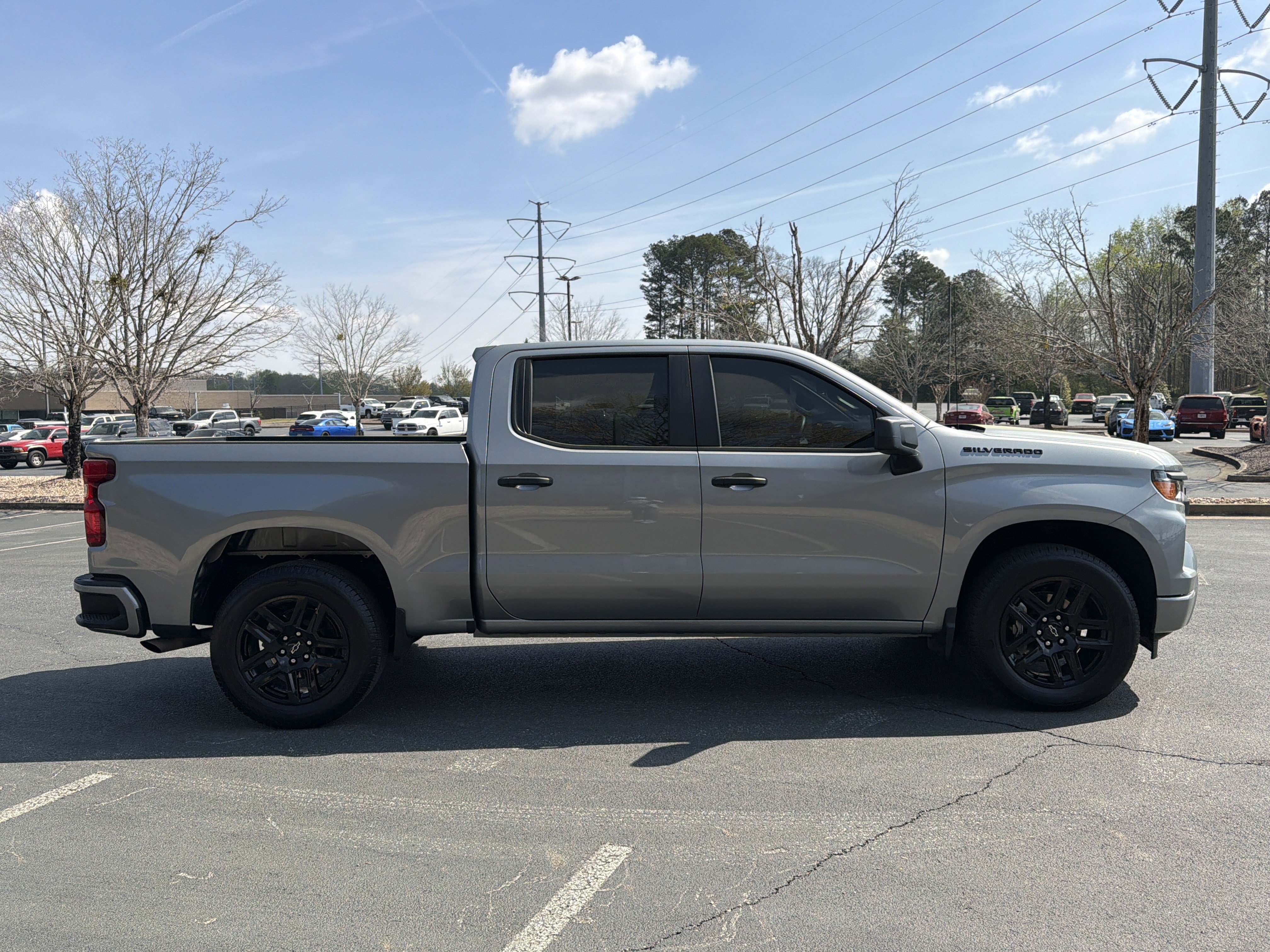 Used 2024 Chevrolet Silverado 1500 Custom w/ LPO, Dark Essentials Package image 4