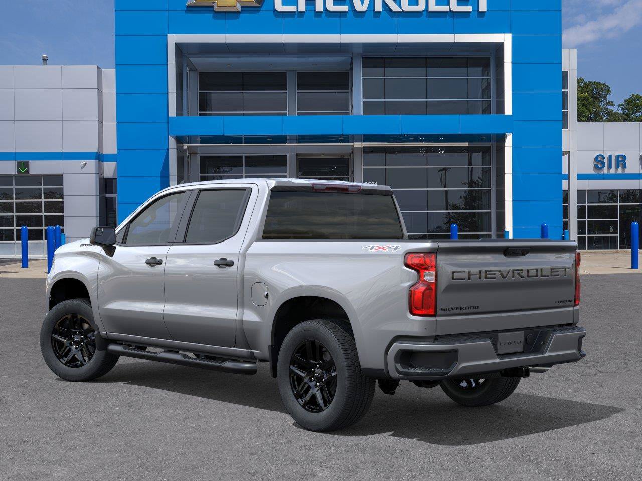 New 2026 Chevrolet Silverado 1500 Custom w/ LPO, Dark Essentials Package AWD/4WD image 4