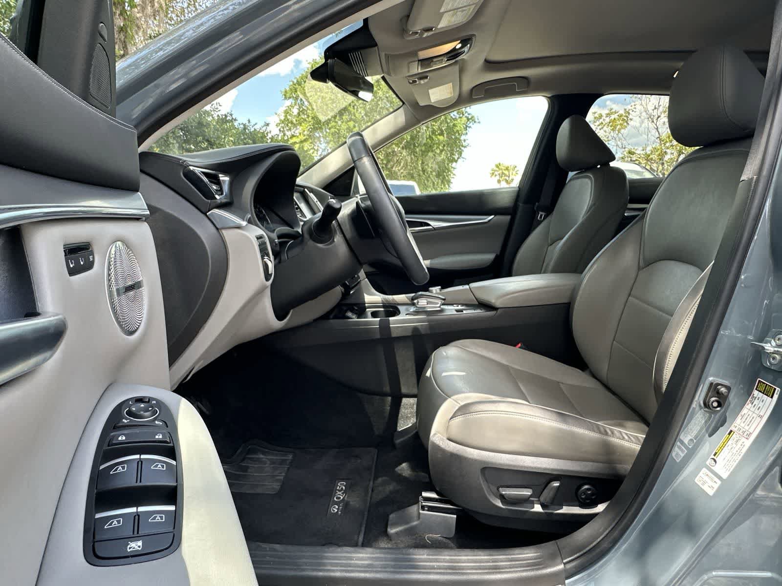 Used 2023 INFINITI QX50 Luxe w/ Cargo Package FWD image 2
