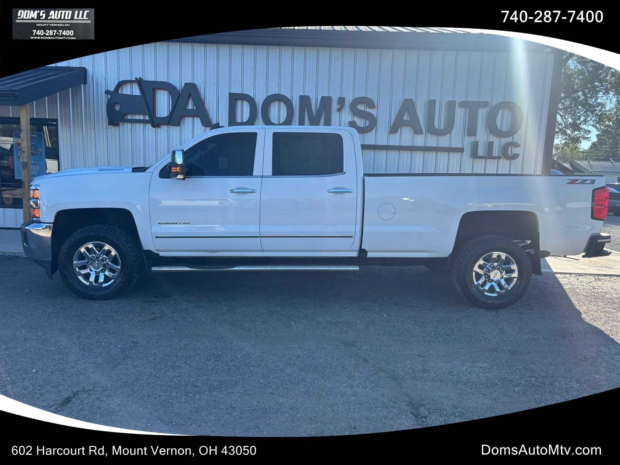 Used 2019 Chevrolet Silverado 2500 LTZ w/ Duramax Plus Package AWD/4WD image 1