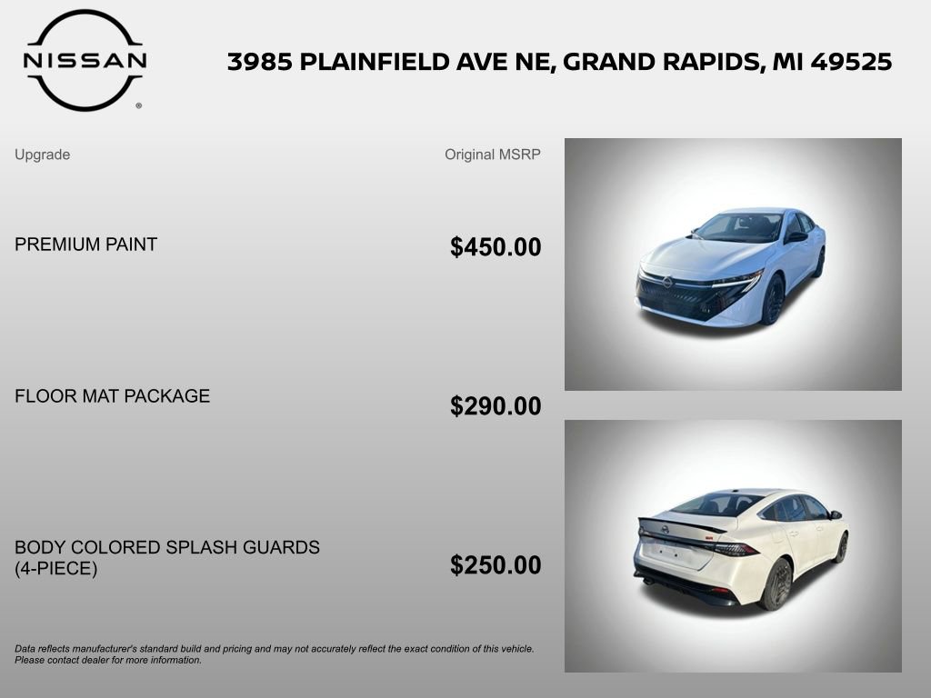 New 2026 Nissan Sentra SR w/ Floor Mat Package image 6