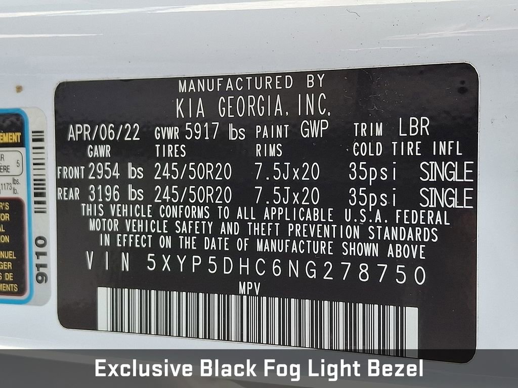 Used 2022 Kia Telluride SX w/ Nightfall Edition Package AWD/4WD image 23