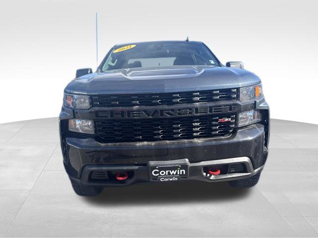 Used 2021 Chevrolet Silverado 1500 Custom Trail Boss w/ Safety Confidence Package AWD/4WD image 37