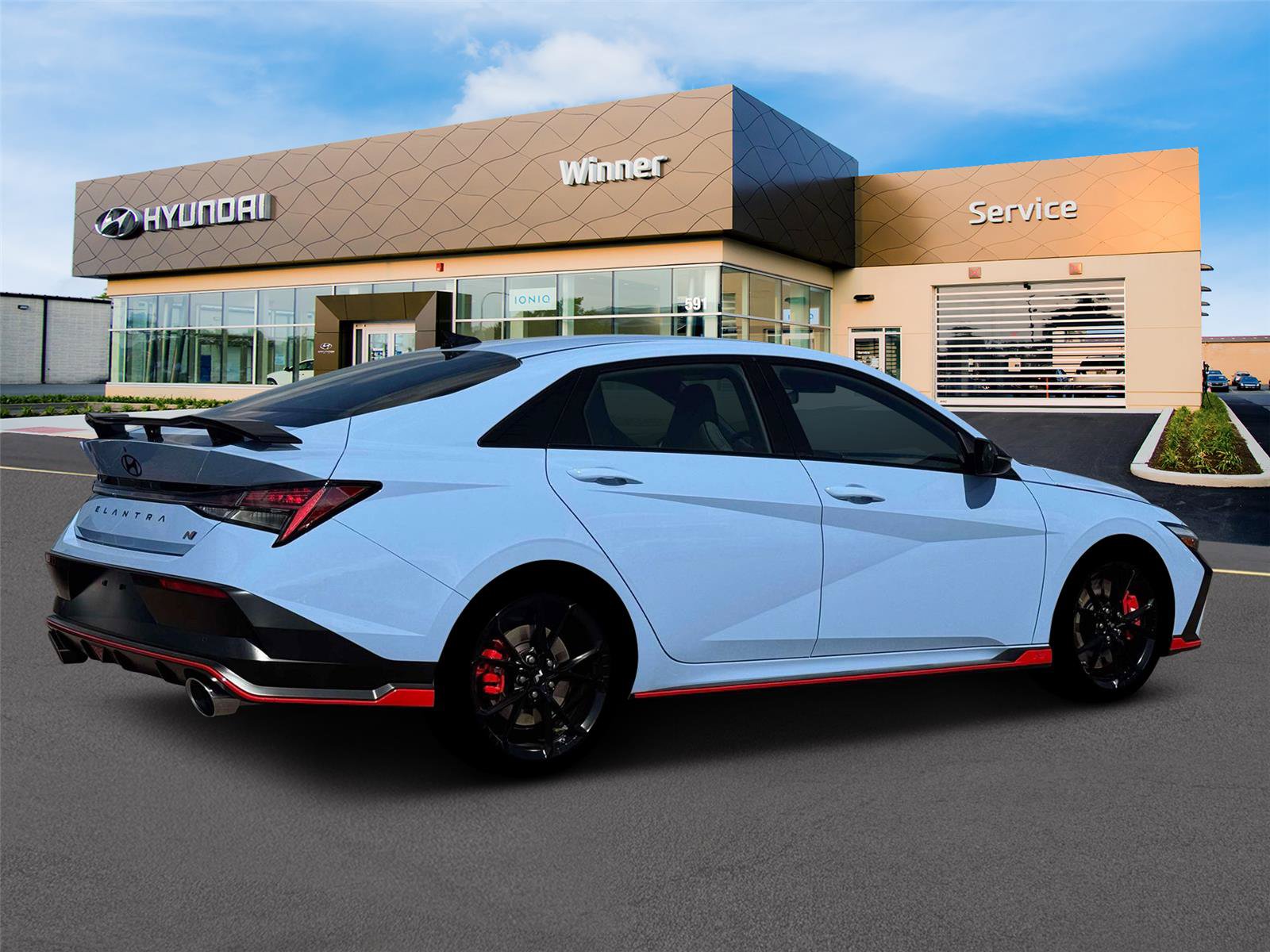 New 2026 Hyundai Elantra N FWD image 8