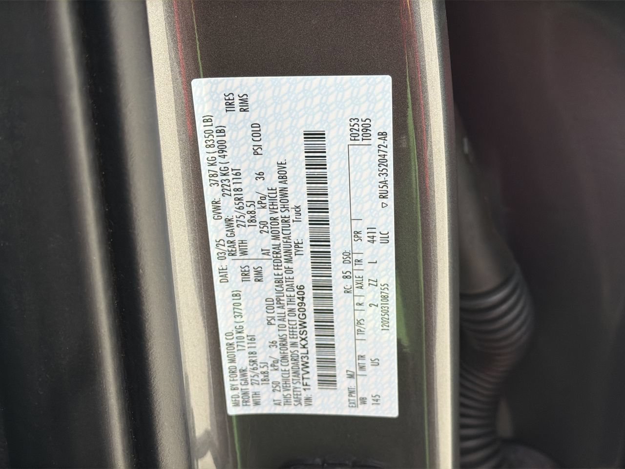 Used 2025 Ford F150 Lightning XLT AWD/4WD image 34