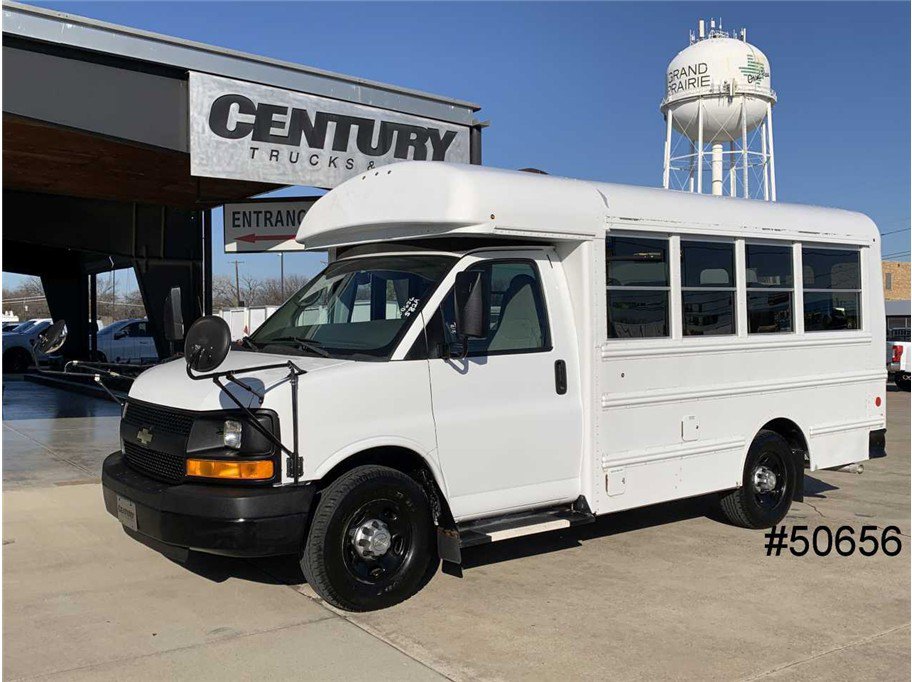 Used 2012 Chevrolet Express 3500 w/ School Bus Package