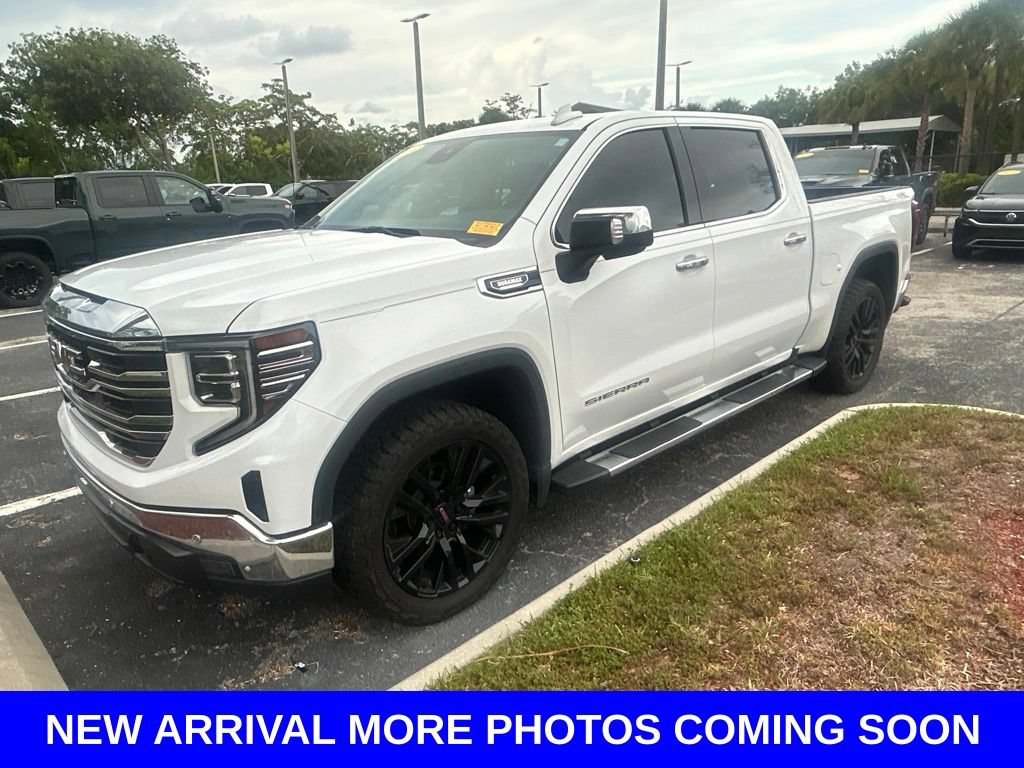 Used 2023 GMC Sierra 1500 SLT w/ SLT Premium Plus Package AWD/4WD image 3