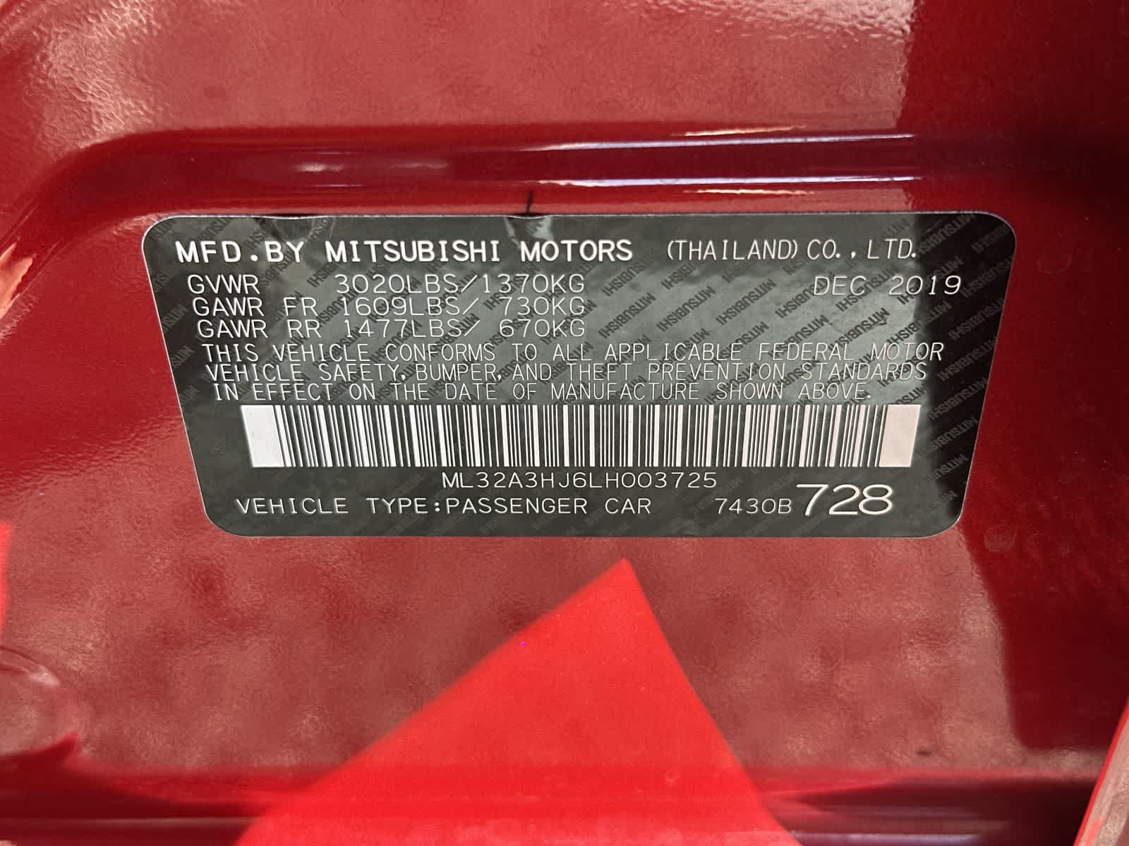 Used 2020 Mitsubishi Mirage ES FWD image 24