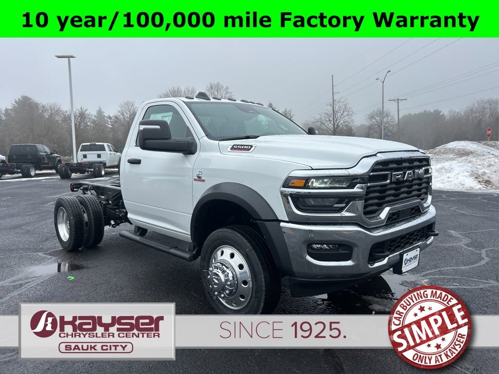 New 2026 RAM 5500 Tradesman w/ Chrome Appearance Group AWD/4WD image 1