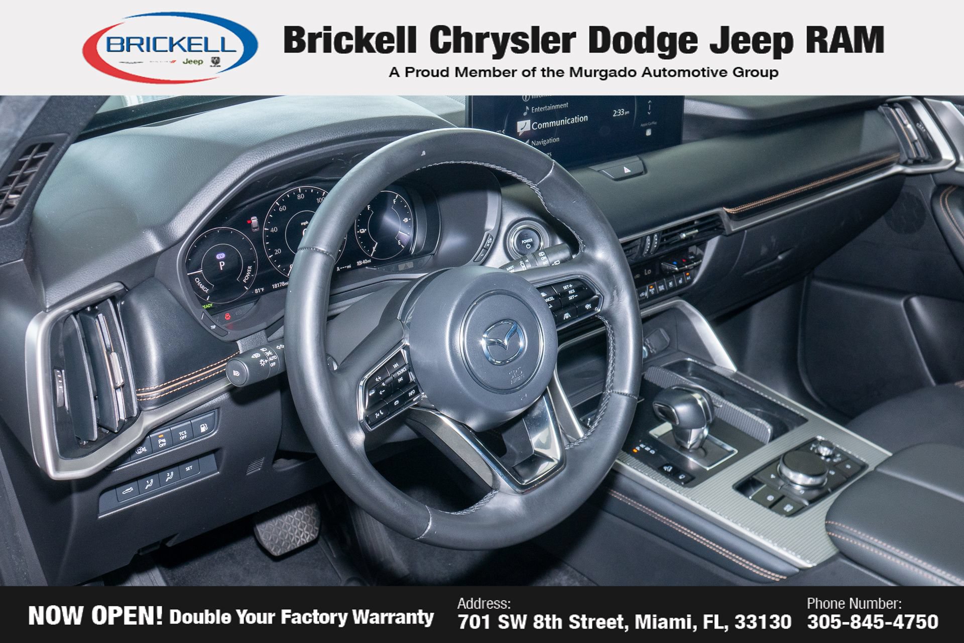 Used 2025 MAZDA CX-70 Plug-In Hybrid w/ Premium Plus AWD/4WD image 14