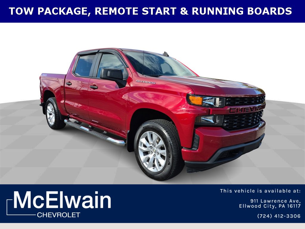 Used 2020 Chevrolet Silverado 1500 Custom w/ Custom Value Package