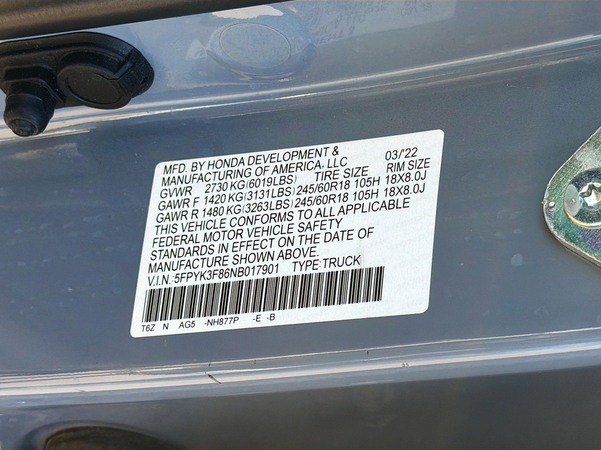 Used 2022 Honda Ridgeline Black Edition image 42