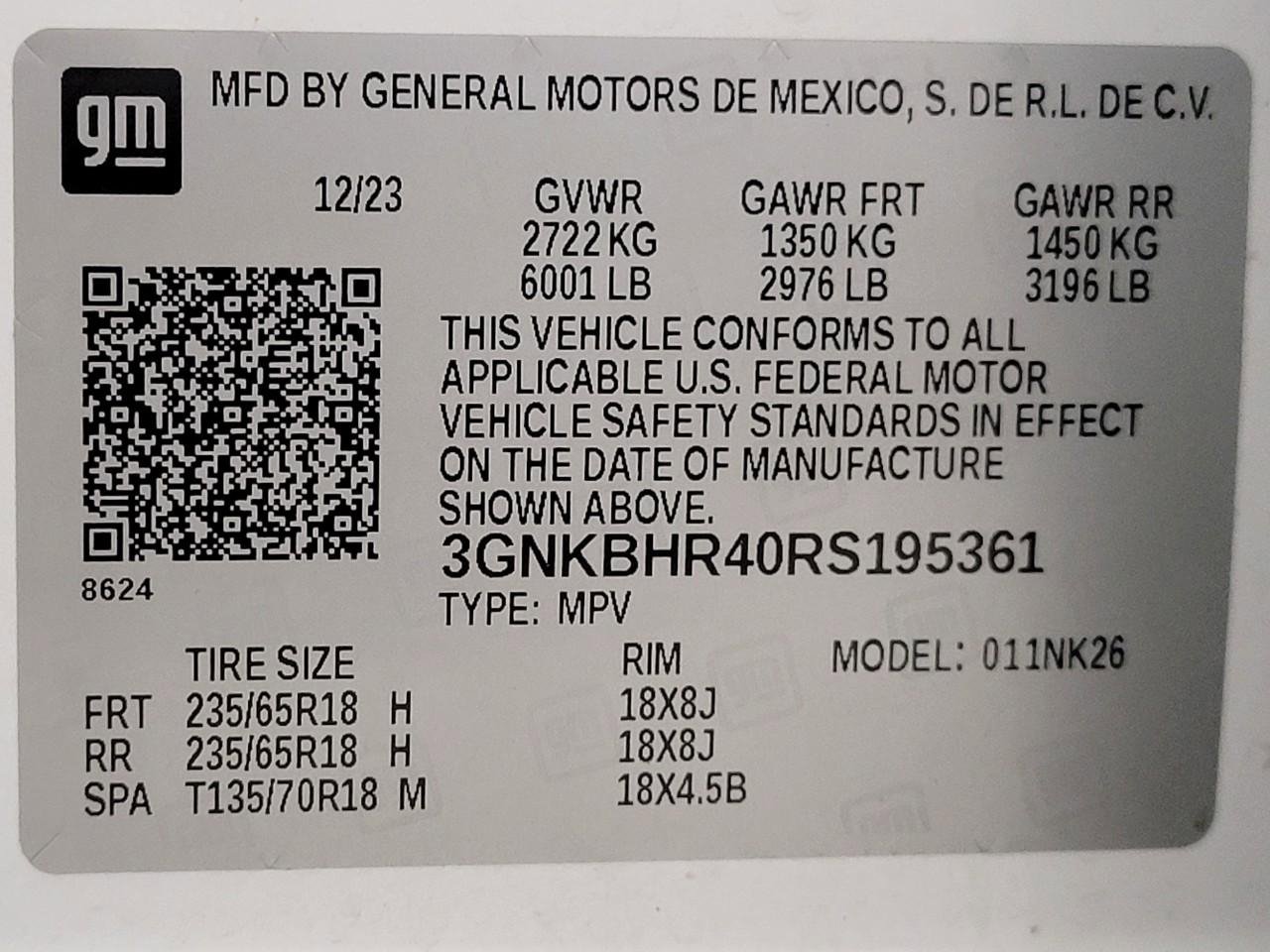 Used 2024 Chevrolet Blazer LT w/ Driver Confidence Package AWD/4WD image 27