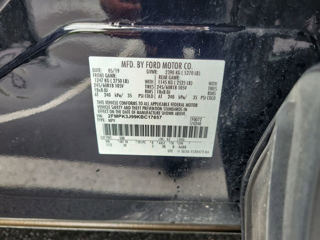 Used 2019 Ford Edge SEL w/ Equipment Group 201A FWD image 43
