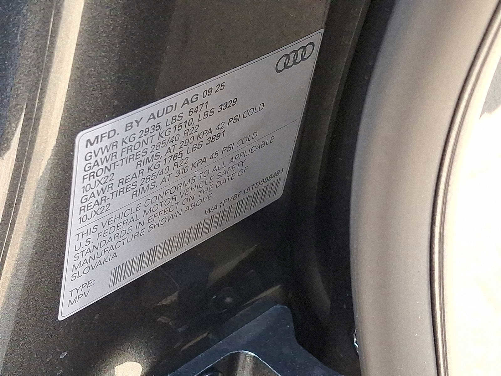 New 2026 Audi Q8 Prestige image 16