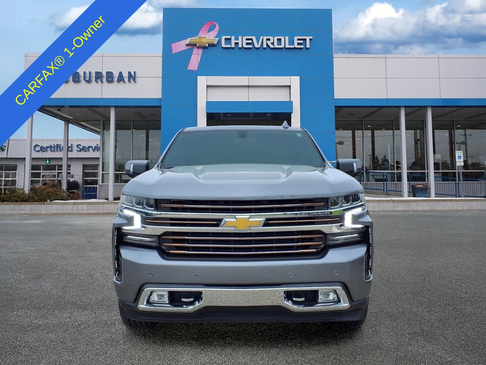 Used 2021 Chevrolet Silverado 1500 High Country w/ LPO, Dark Essentials Package AWD/4WD image 2