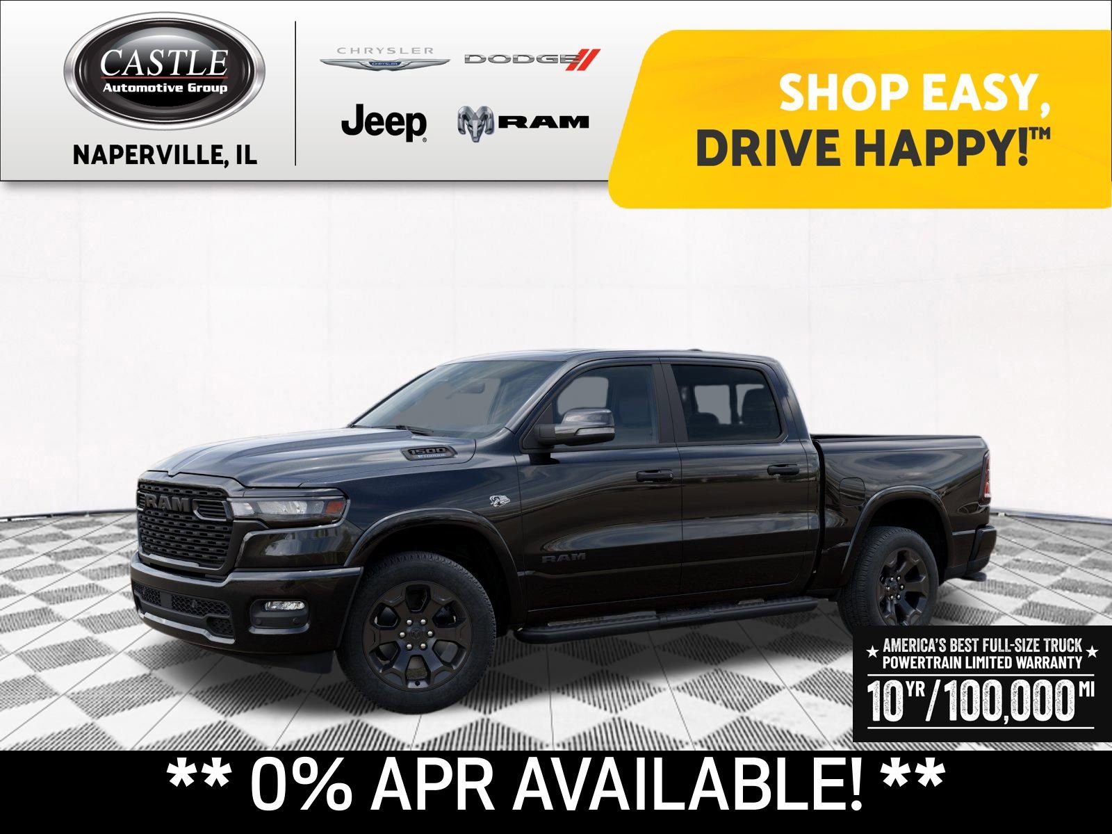 New 2026 RAM 1500 4x4 Crew Cab