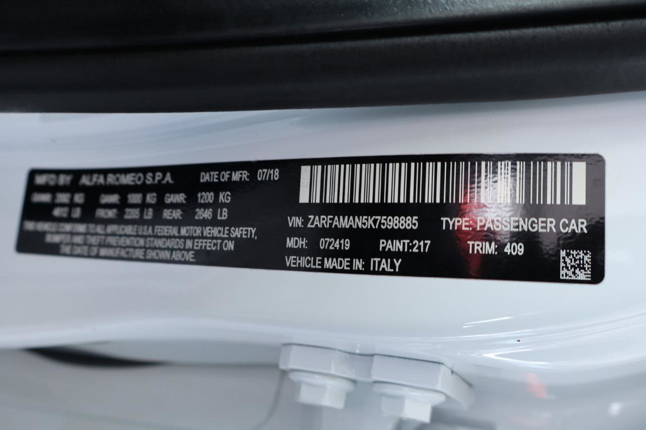 Used 2019 Alfa Romeo Giulia w/ Nero Edizione image 49