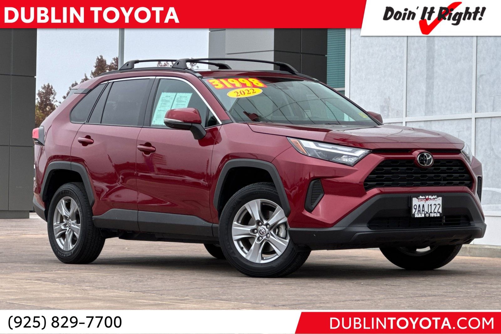 Certified 2022 Toyota RAV4 XLE
