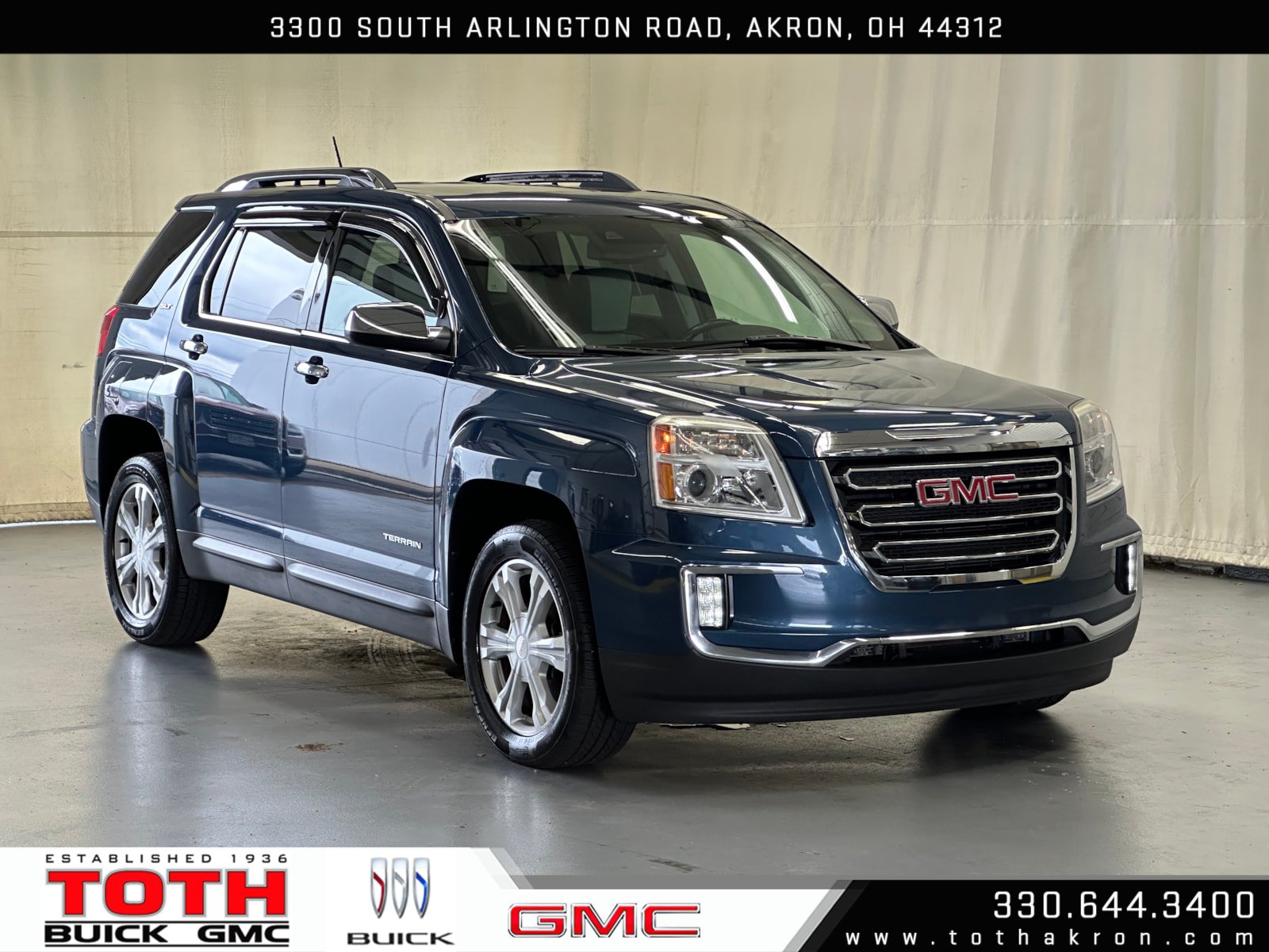 Certified 2017 GMC Terrain SLT w/ Open Road Package AWD/4WD image 1
