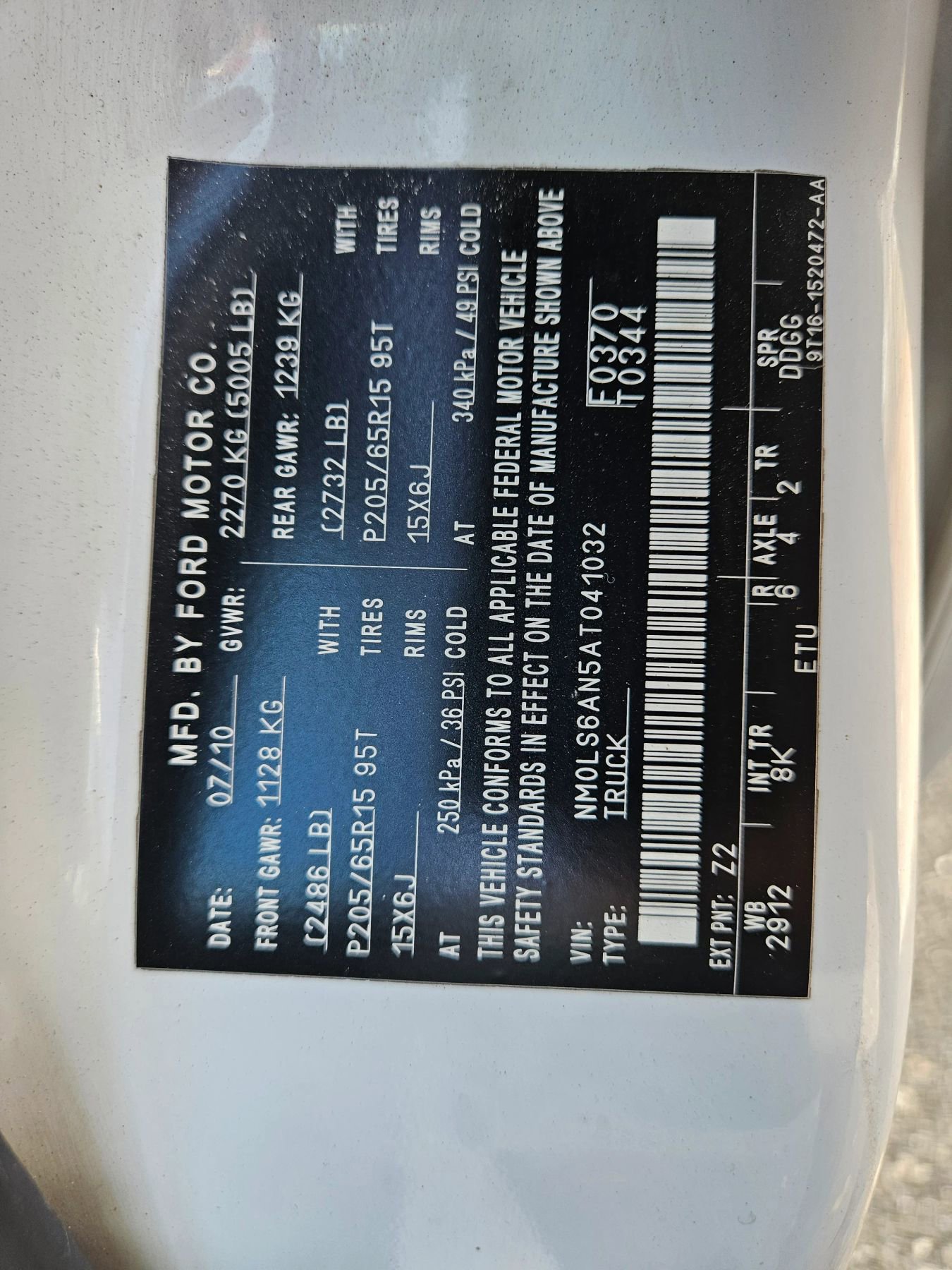 Used 2010 Ford Transit Connect XL image 15