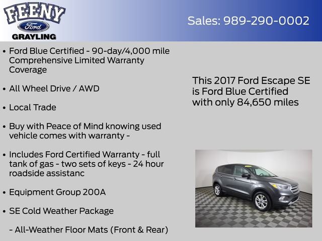 Used 2017 Ford Escape SE w/ SE Cold Weather Package image 4