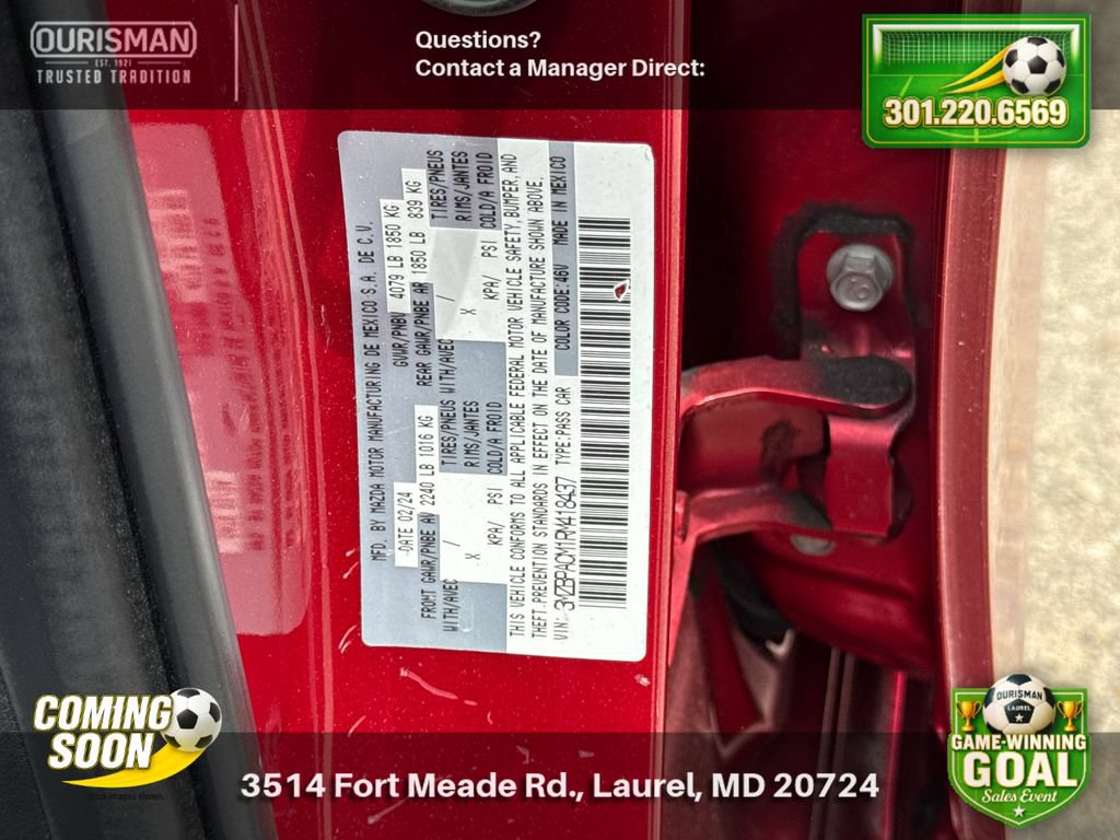Used 2024 MAZDA MAZDA3 s FWD image 31