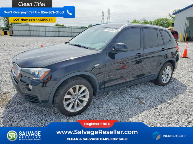 Used 2017 BMW X3 xDrive28i AWD/4WD image 1