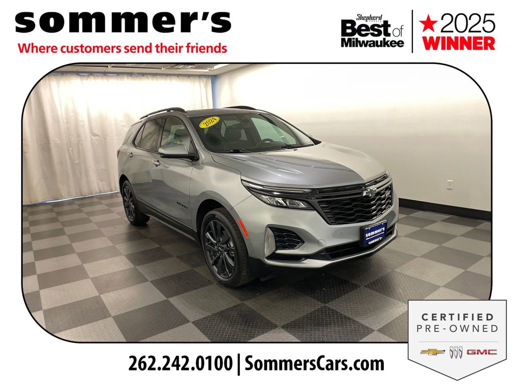 Certified 2024 Chevrolet Equinox RS image 1