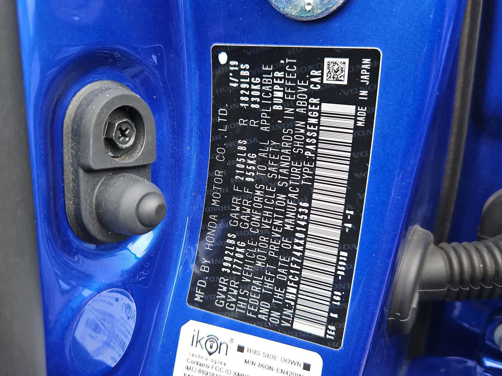 Used 2019 Honda Civic EX-L image 36