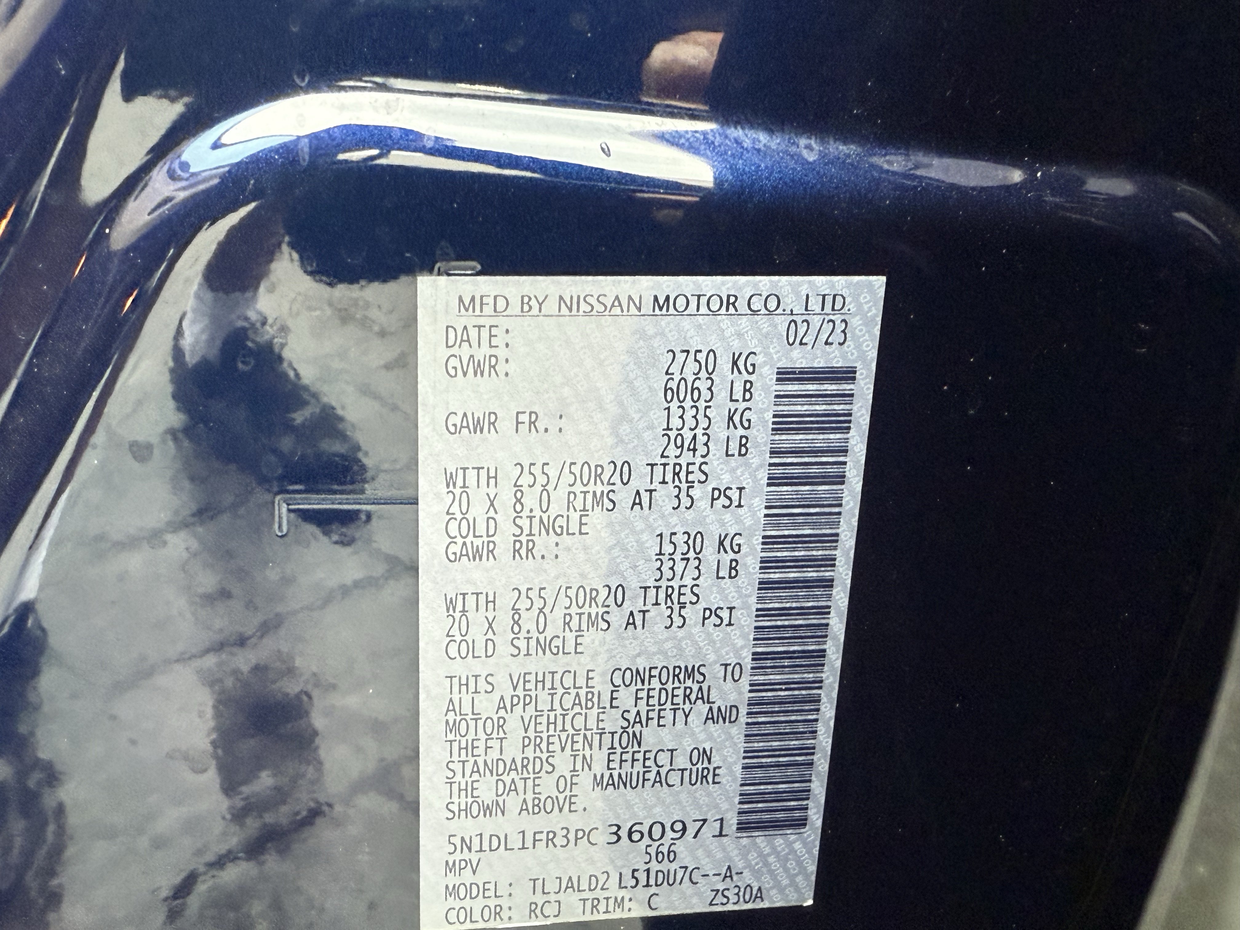 Used 2023 INFINITI QX60 Luxe w/ Cargo Package FWD image 28