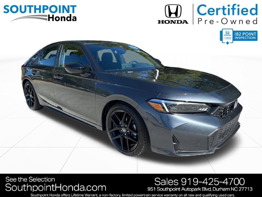Certified 2026 Honda Civic Sport