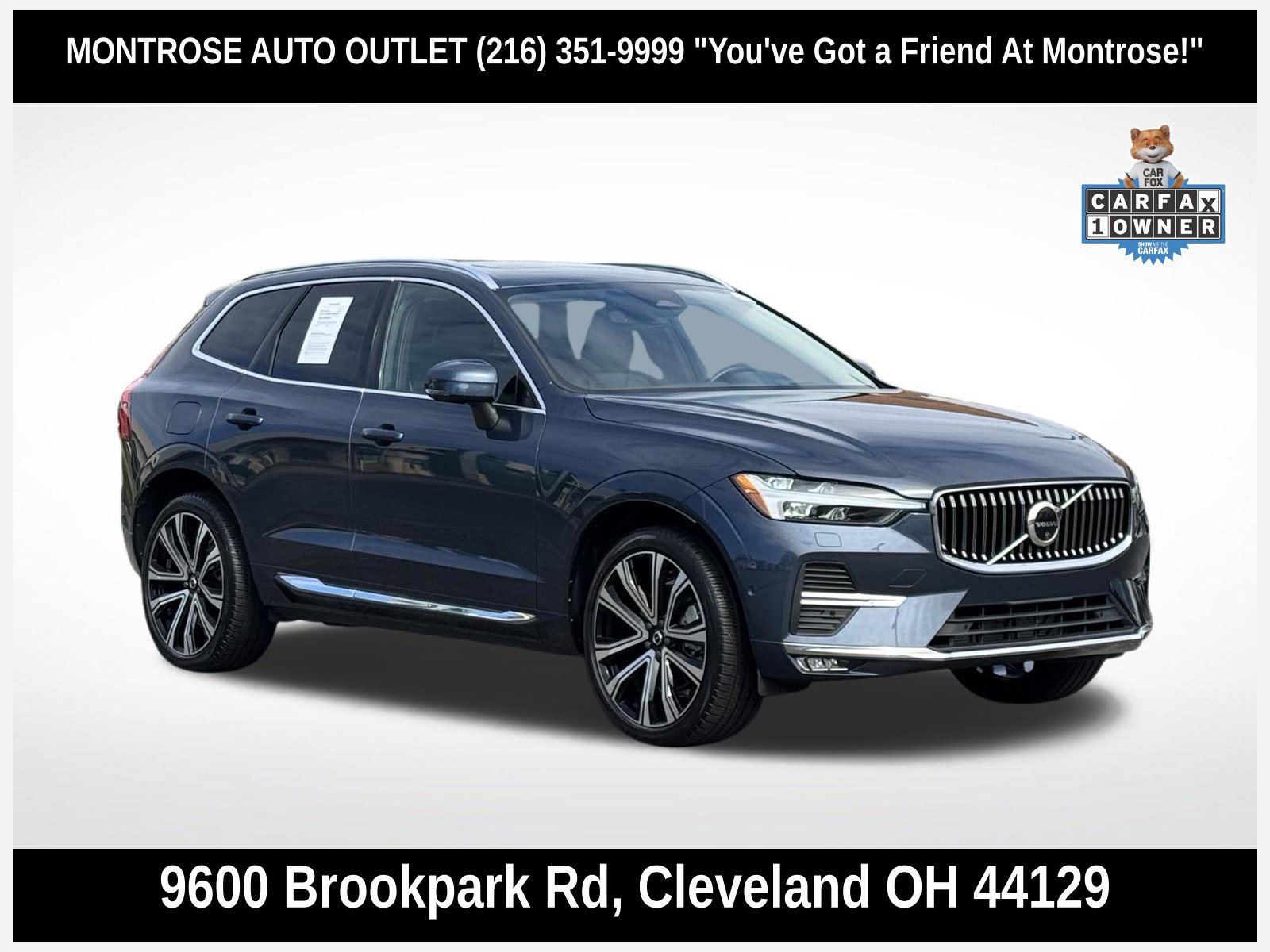 Certified 2023 Volvo XC60 B6 Ultimate w/ Protection Package Premier
