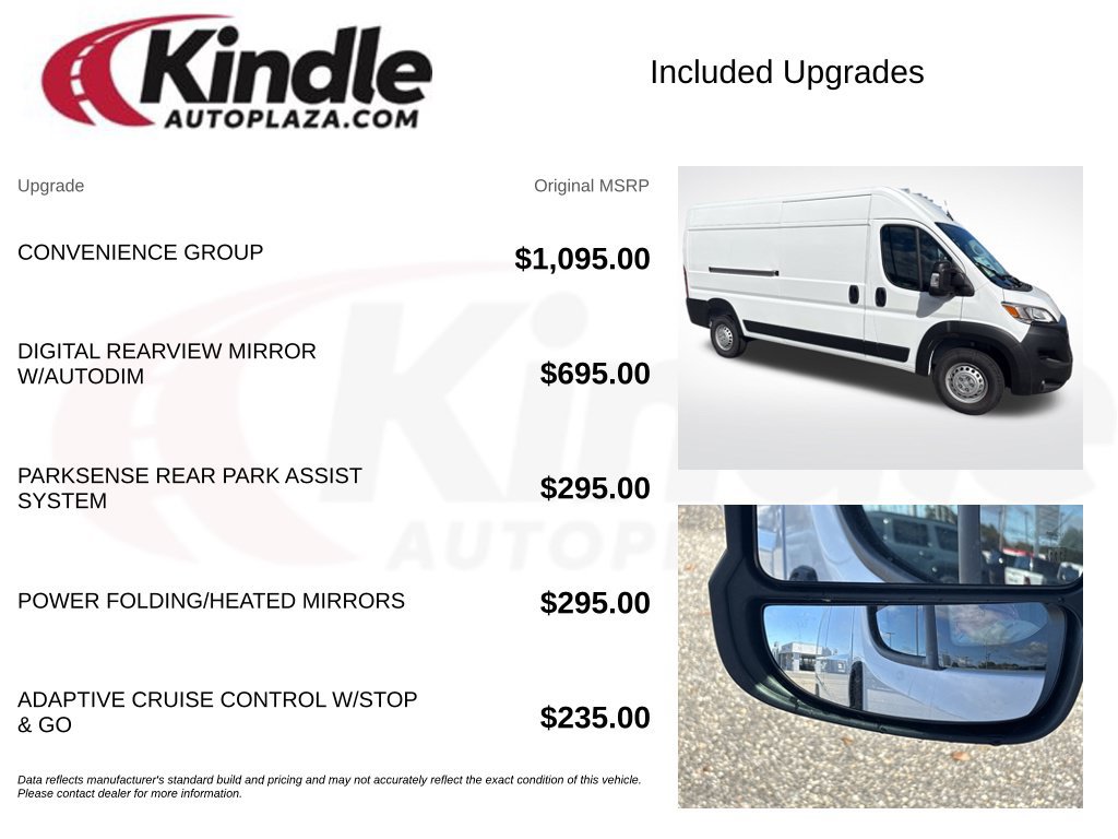 New 2027 RAM ProMaster 2500 w/ Convenience Group FWD image 3