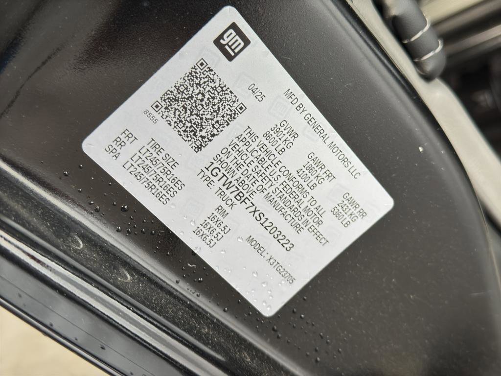 New 2025 GMC Savana 2500 Extended w/ Driver Convenience Package image 56