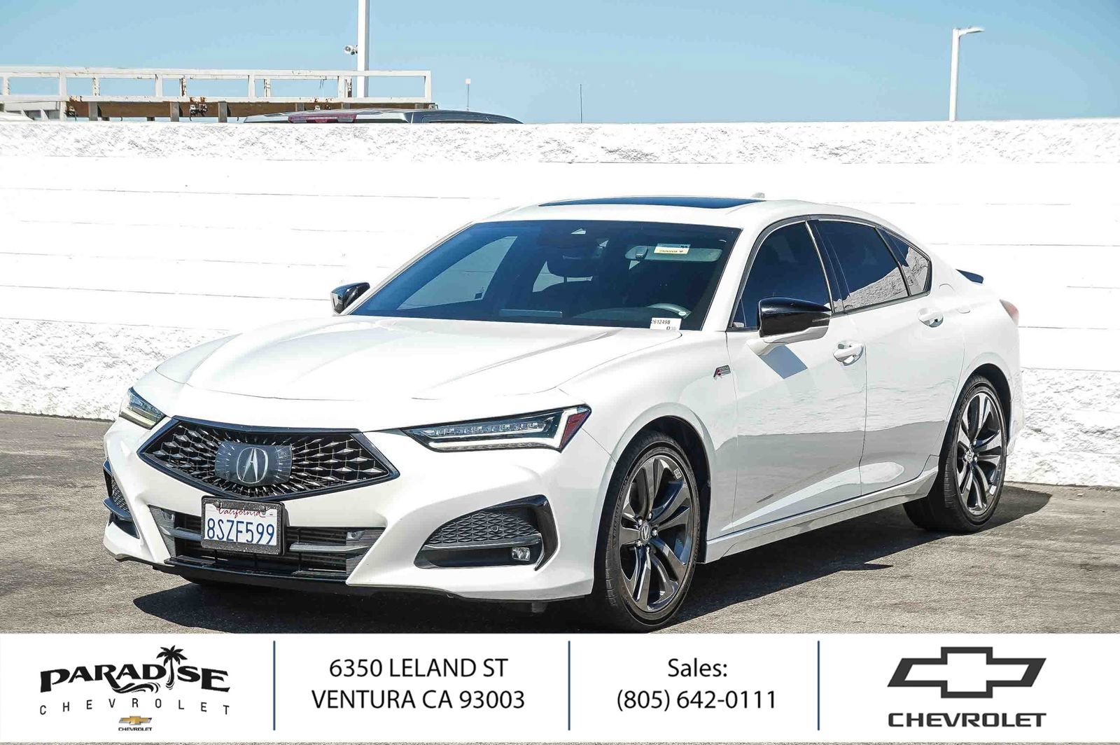 Used 2021 Acura TLX w/ A-SPEC Package FWD image 1