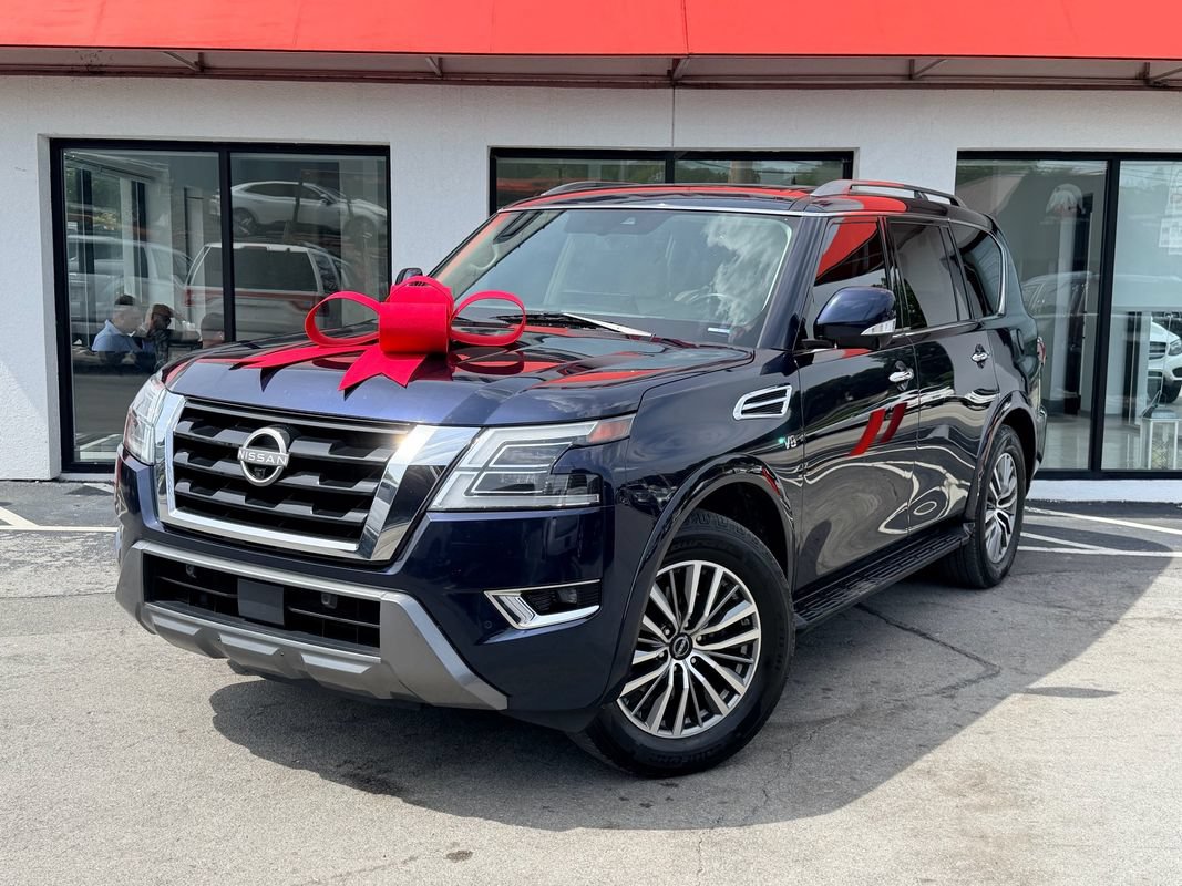Used 2021 Nissan Armada SL w/ Captain's Chairs Package RWD image 1