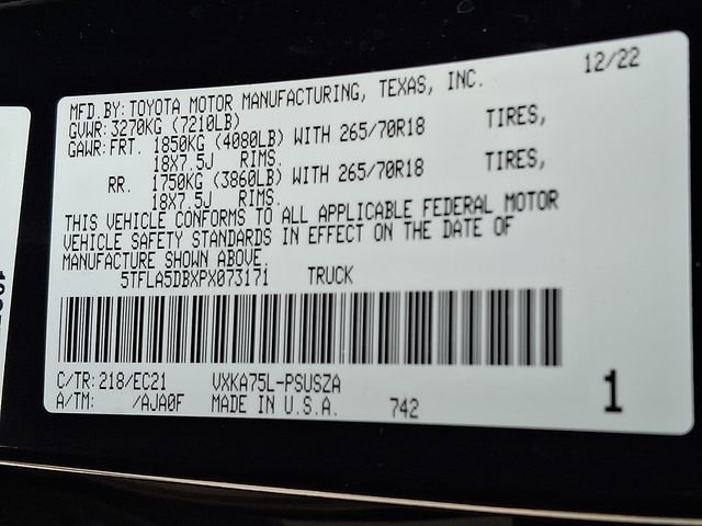 Used 2023 Toyota Tundra SR5 w/ SR5 Premium Package image 26