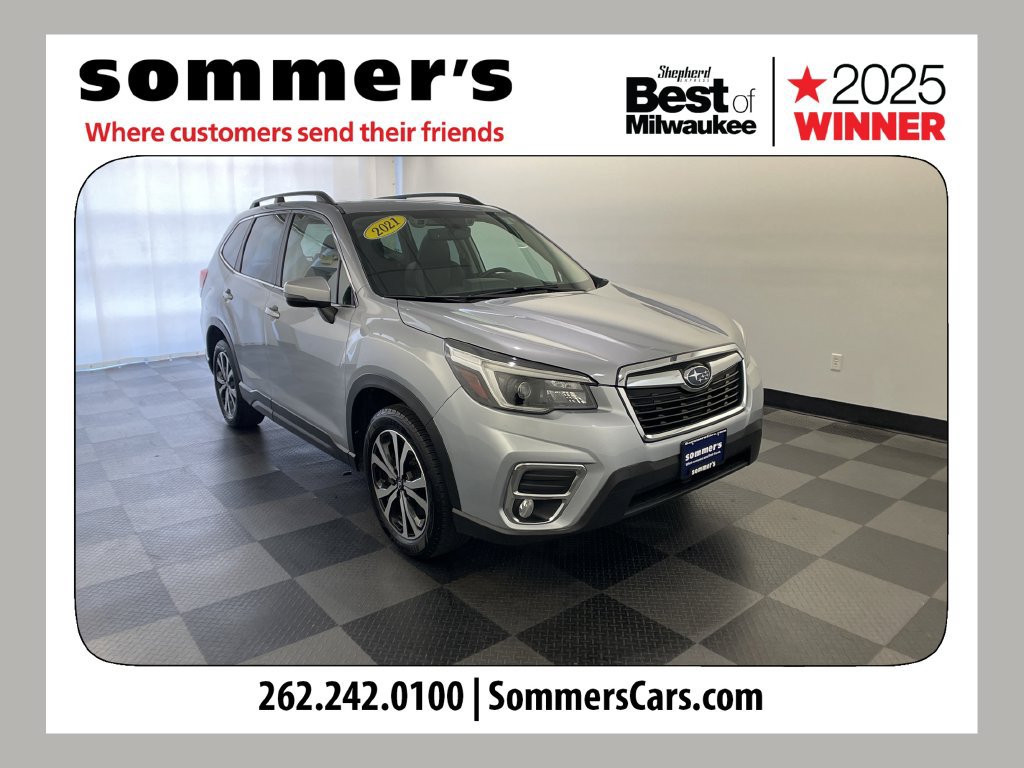 Certified 2021 Subaru Forester Limited w/ Popular Package #3