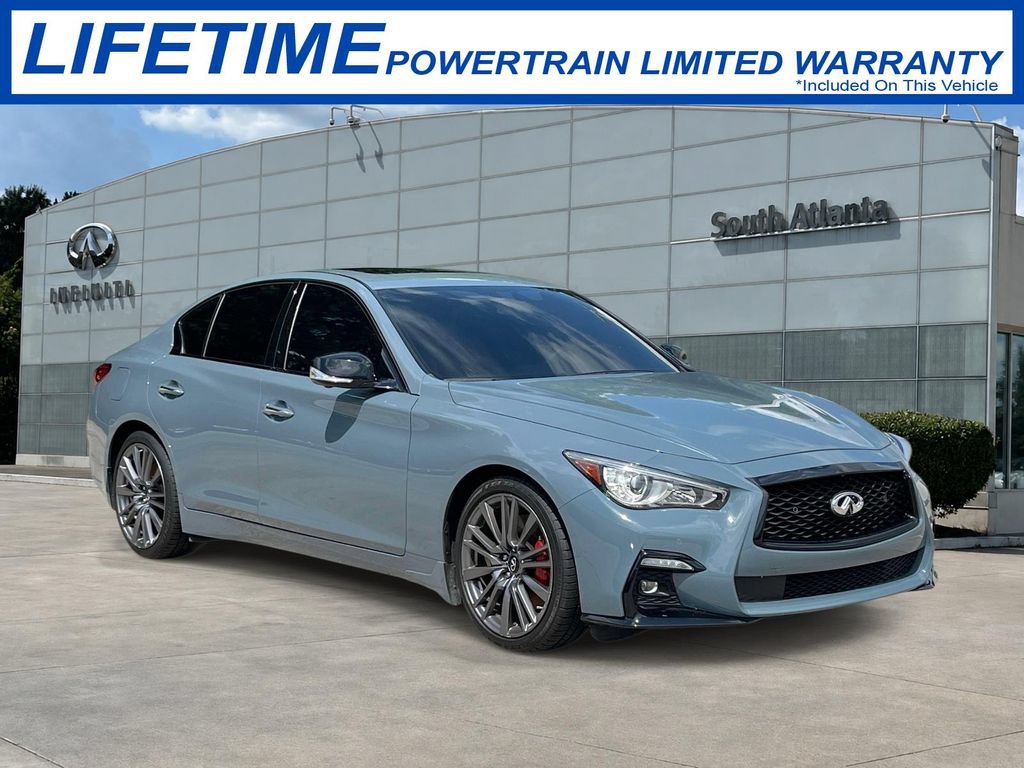 Used 2023 INFINITI Q50 Red Sport 400 RWD image 1