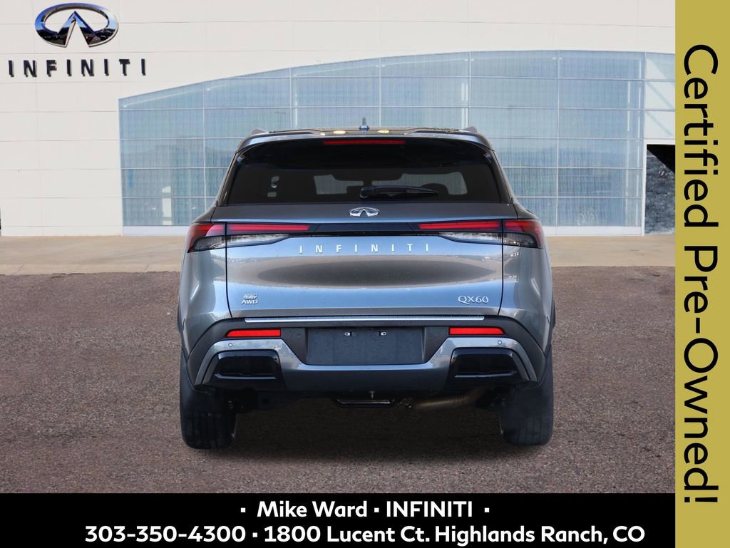 Certified 2023 INFINITI QX60 Luxe w/ Cargo Package AWD/4WD image 4