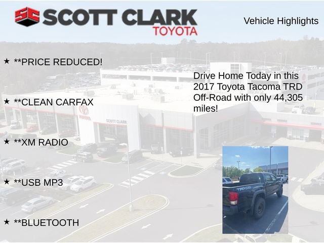 Used 2017 Toyota Tacoma TRD Off-Road AWD/4WD image 10