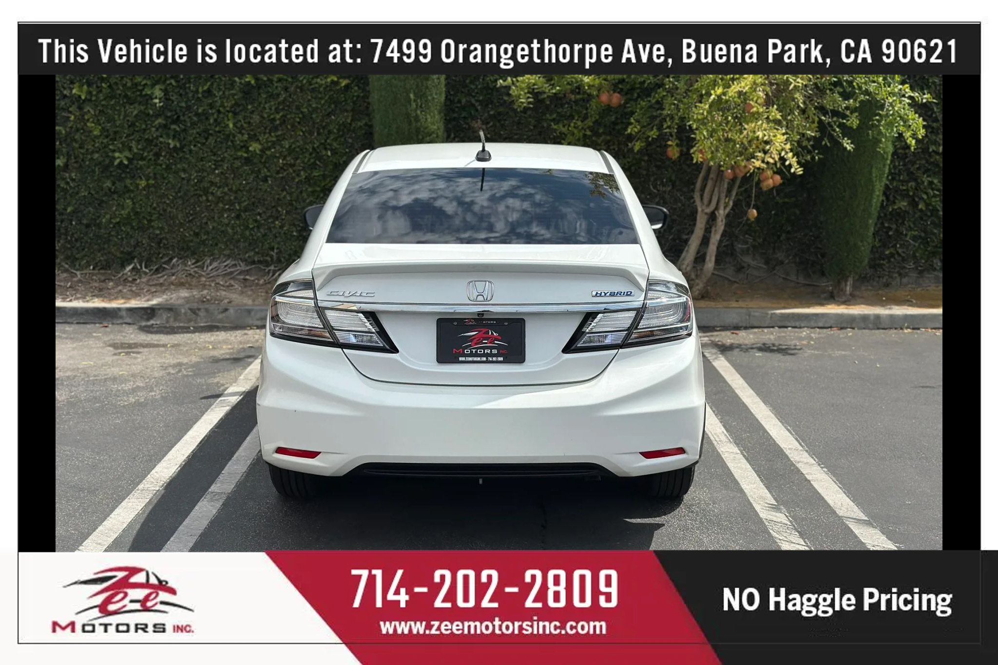 Used 2015 Honda Civic Hybrid Sedan image 8